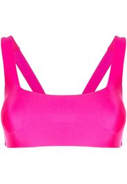 Duskii Top bikini con scollo quadrato - Rosa