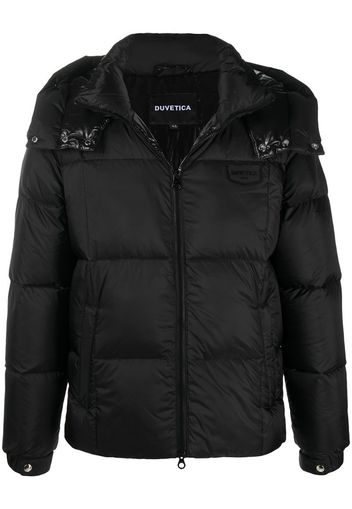 hooded padded jacket