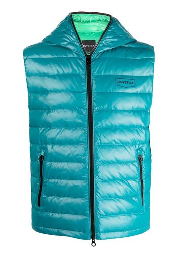 Duvetica feather-down classic gilet - Verde