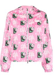 Duvetica logo-print windbreaker jacket - Rosa