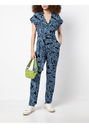 DVF Diane von Furstenberg Tuta intera con stampa - Blu