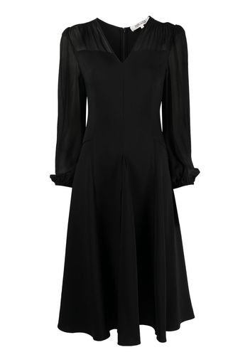 DVF Diane von Furstenberg Abito midi Trina - Nero