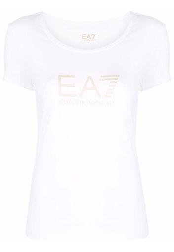 Ea7 Emporio Armani T-shirt con stampa - Bianco