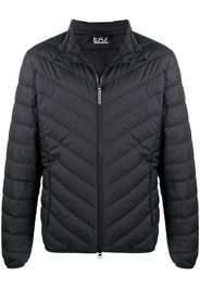 padded high neck jacket