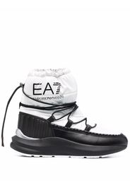 Ea7 Emporio Armani logo-print snow boots - Bianco