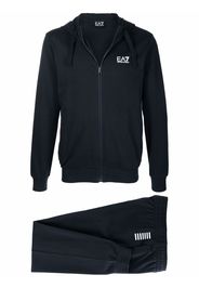 Ea7 Emporio Armani logo tracksuit set - Blu