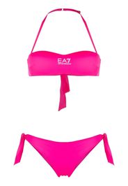 Ea7 Emporio Armani Set bikini con stampa - Rosa