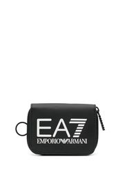 Ea7 Emporio Armani logo print wallet - Nero