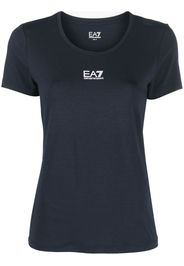 Ea7 Emporio Armani T-shirt con stampa - Blu