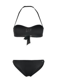 Ea7 Emporio Armani logo-embellished bikini set - Nero