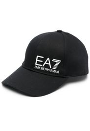 Ea7 Emporio Armani logo-print cap - Nero