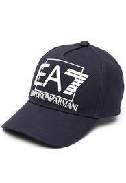 Ea7 Emporio Armani embossed-logo baseball cap - Blu