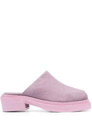 Eckhaus Latta Zoe 55mm leather mules - Rosa