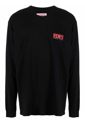 Eden Power Corp T-shirt a maniche lunghe - Nero