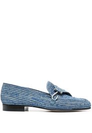 Edhen Milano Agadir straw loafers - Blu