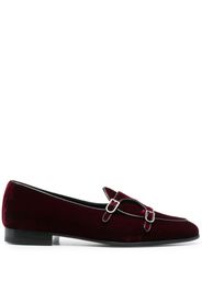 Edhen Milano Brera velvet loafers - Rosso