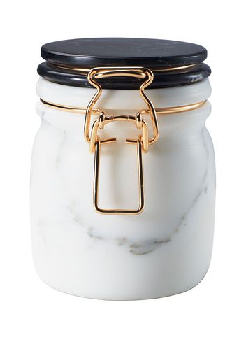 Editions Milano Miss Marble latch-fastening jar - Nero