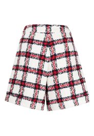 Edward Achour Paris Shorts a gamba ampia - Bianco