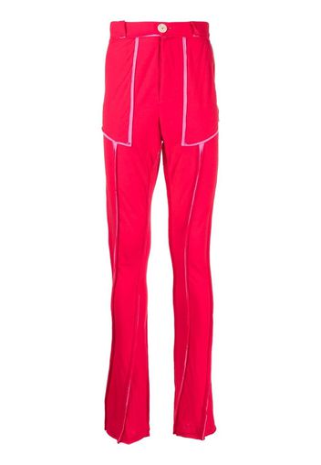 Edward Cuming Pantaloni dritti - Rosso