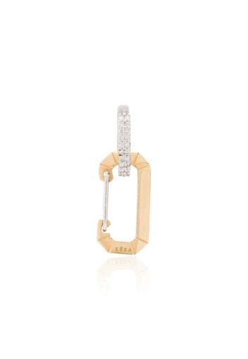18K yellow gold Chiara diamond earring