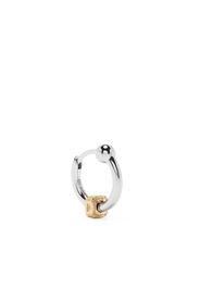 EÉRA Orecchino a cerchio Square mini in oro bianco 18kt - Argento