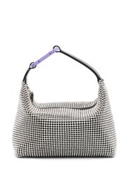 EÉRA Moonbag crystal tote bag - Argento