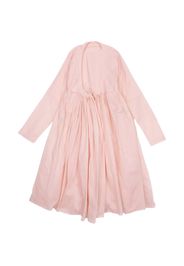 Egg drawstring-detail dress - Rosa