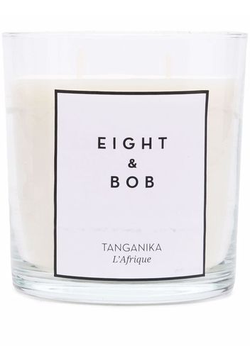 Eight & Bob Tanganika wax candle with holder - Bianco