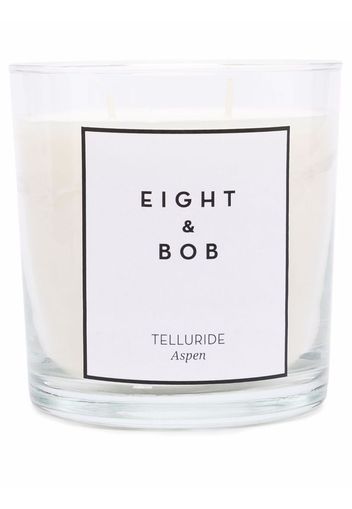 Eight & Bob Telluride wax candle and holder - Bianco