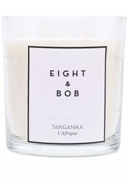 Eight & Bob Tanganika wax candle with holder - Bianco