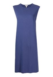 Eileen Fisher sleeveless shift midi dress - Blu