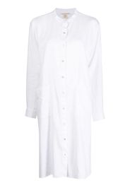 Eileen Fisher long-sleeve linen shirtdress - Bianco