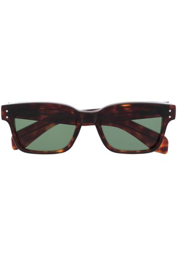 Eleventy square tortoiseshell sunglasses - Marrone