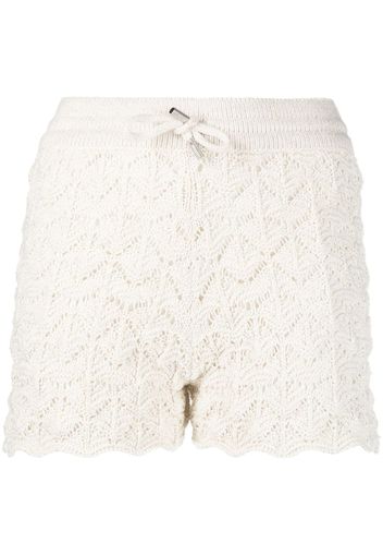 Eleventy Shorts con coulisse - Bianco