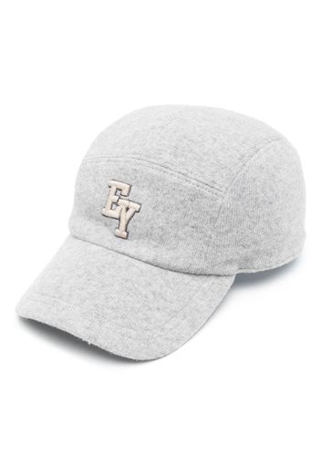 Eleventy Cappello da baseball con ricamo - Grigio