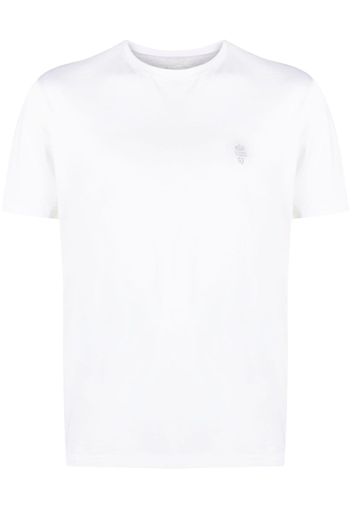 Eleventy T-shirt con ricamo - Bianco