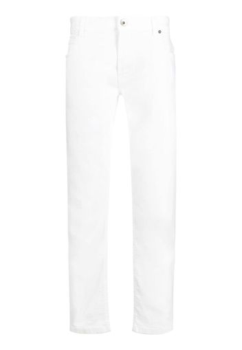 Eleventy low-rise straight-leg jeans - Bianco