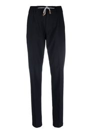 Eleventy straight-leg wool-blend trousers - Blu