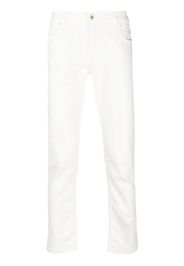 Eleventy slim-cut low-rise jeans - Bianco