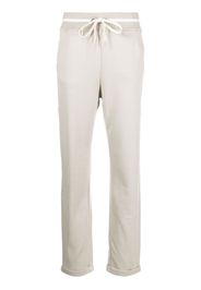 Eleventy drawstring cotton track trousers - Verde