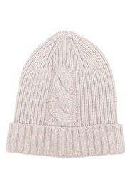 Eleventy knitted mélange beanie - Toni neutri