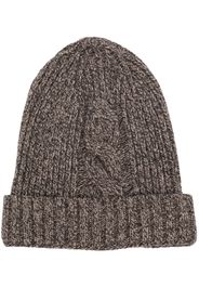 Eleventy knitted mélange beanie - Marrone