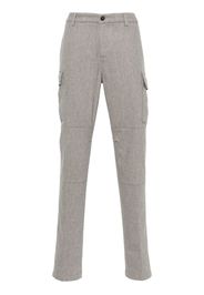 Eleventy straight-leg cargo trousers - Grigio