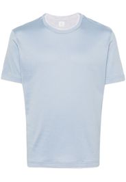 Eleventy layered cotton T-shirt - Blu