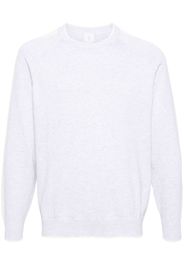 Eleventy stripe-detail cotton jumper - Grigio