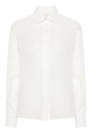 Eleventy Camicia semi trasparente - Bianco