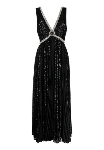 Elie Saab sequin-embellished gown - Nero