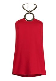 Elie Saab necklace top - Rosso