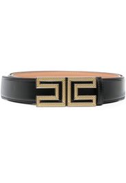 Elisabetta Franchi logo-buckle belt - Nero