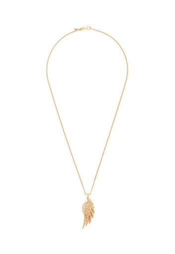 Collana placcata oro 24kt con pendente